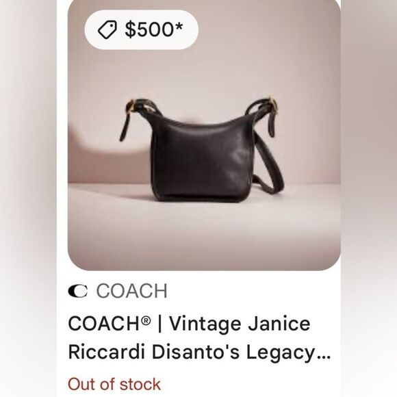 Vintage Coach Janice Riccardi Disanto's Legacy Bag - Picture 5 of 15